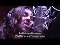 Seether  pass slowly lyrics acoustic in studio 