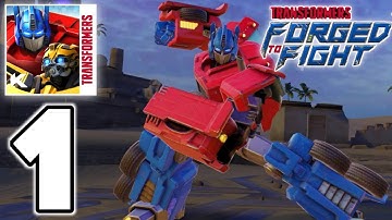 TRANSFORMERS: Forged to Fight Gameplay Walkthrough Part 1 (Android,iOS)