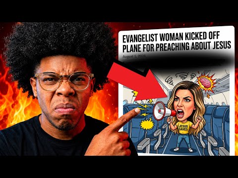 Evangelist Woman Goes MAD!! Whitney Lynn Banned From Alaska Airlines For "Preaching"