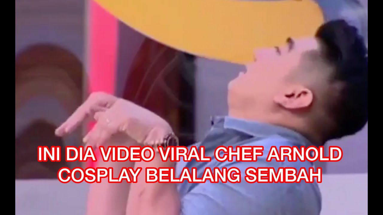 Ini Dia Video Chef Arnold Cosplay Belalang Sembah Youtube