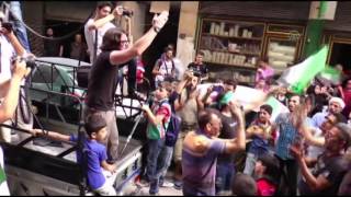 Protest in Aleppo