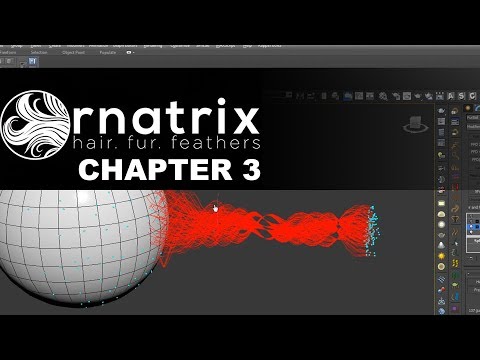 Ornatrix Plugin tutorial in 3ds max. Chapter 3