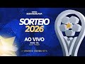 AO VIVO: Sorteio das Fases Preliminares da Sudamericana 2026 ⚽