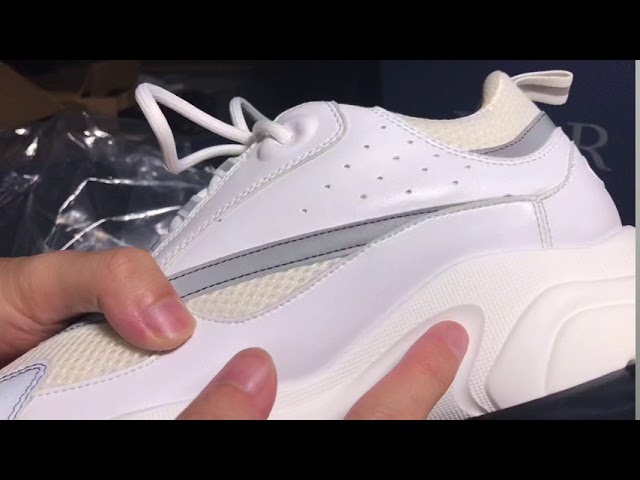 A closser look at Dior B30 Trainers Real VS Fake 🫠