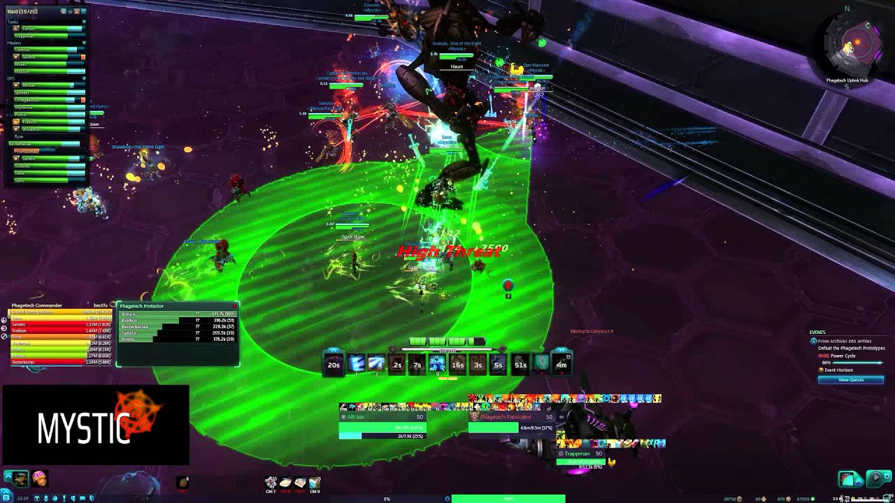 Mystic - Genetic Archives - Phagetech Prototypes (Medic DPS PoV)