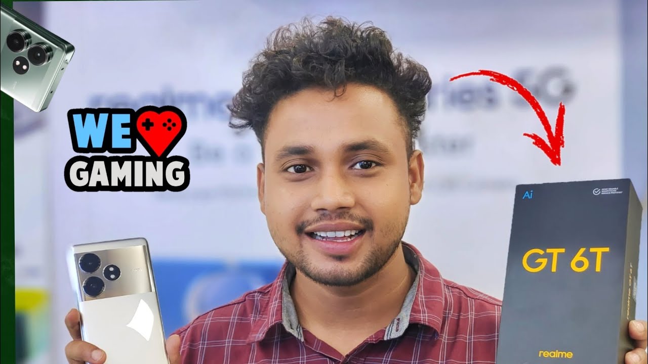 Realme GT 6T Snapdragon® 7+ Gen 3 Flagship Chipset 🔥