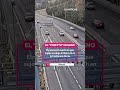 El momento exacto en que el "toretto" chileno fue captado manejando a 264km/h en Costanera Norte