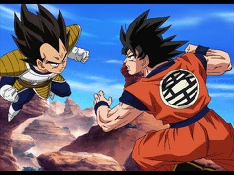 Dragon Ball Z Saiyan Saga Goku Vsvegeta