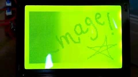 graphical lcd effets