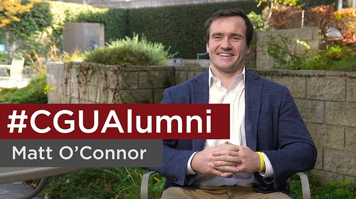 #CGUAlumni: Matthew O'Connor - Our Collective Resp...