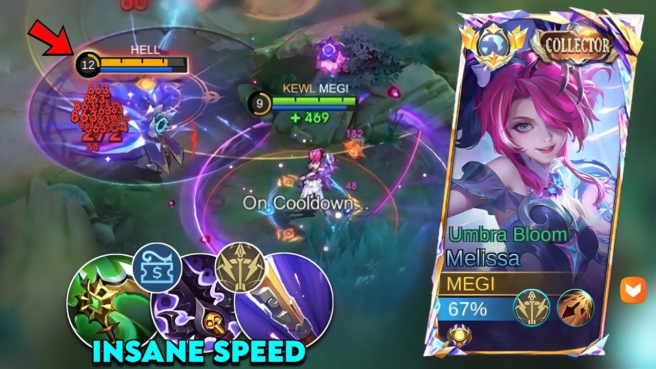 THIS MELISSA QUEEN OF LATE GAME BUILD & EMBLEM IS SO HARD TO BEAT!!