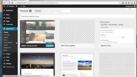 Options Framework Plugin Overview