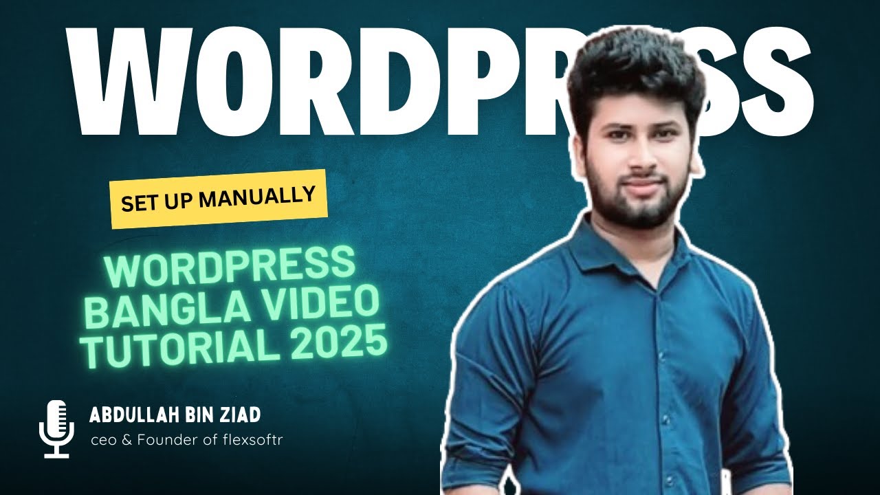 How do you setup WordPress manually in cPanel . Bangla Video Tutorial ...
