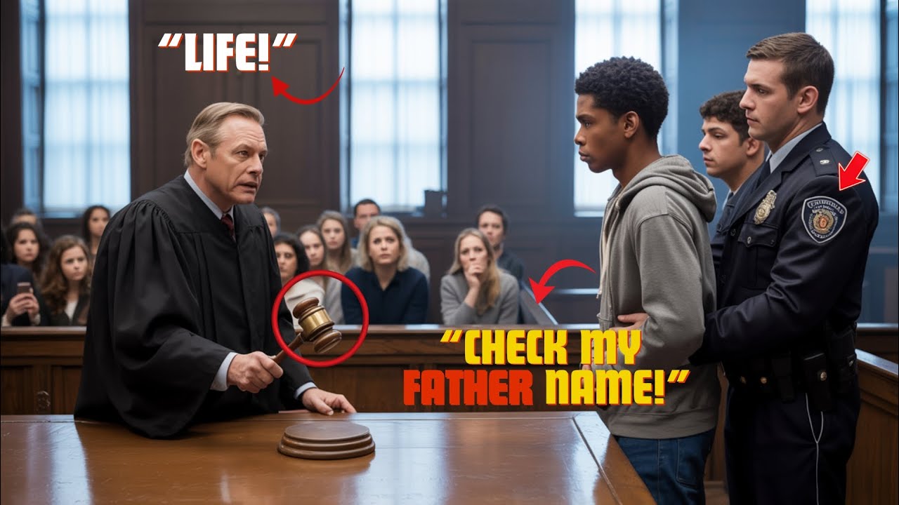 The Judge Says “Life”… But the Teen’s Father Is No Ordinary Man