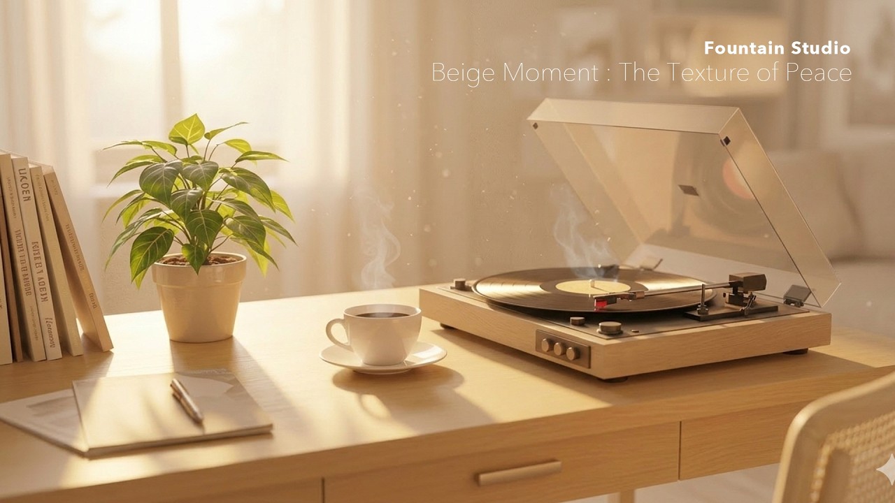 [ Studio BGM ] 평온의 질감 : Beige Moment ( Lofi Jazz / 1 Hour )