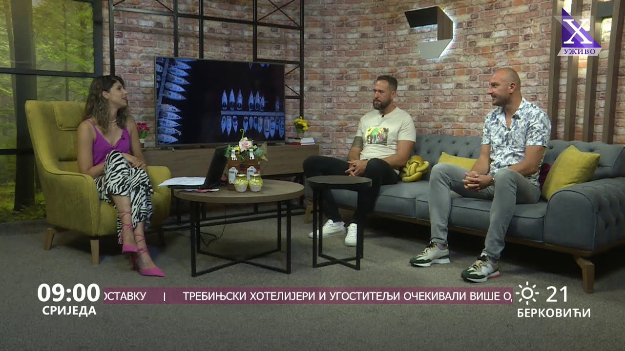 Gosti jutarnjeg programaBojan Todorović i Boško Milenković YouTube