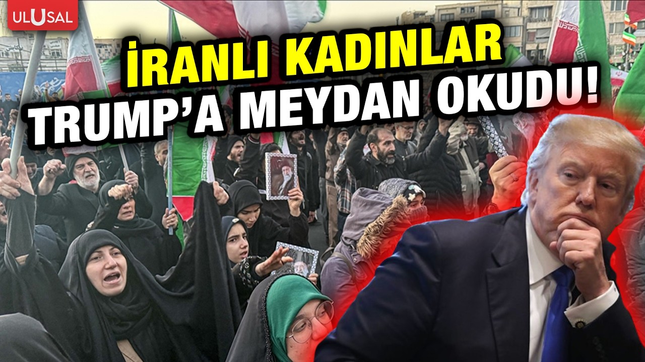 İranlı kadınlar savaşta ön cephede! ABD İsrail'e böyle meydan okudular!