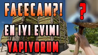 En İyi̇ Evi̇ Yapiyorum Sürpri̇z Facecamli̇ 3.Bölüm Stranded Deep Türkçe