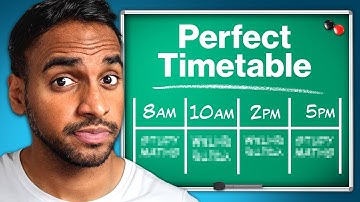 How To Create The Best Revision Timetable For Exams (simple, effective, easy)