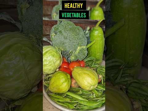 Eat more green vegetables and stay always healthy 😊#shorts #vegetables