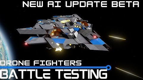 New AI UPDATE BETA! - Drone Testing - Space Engineers