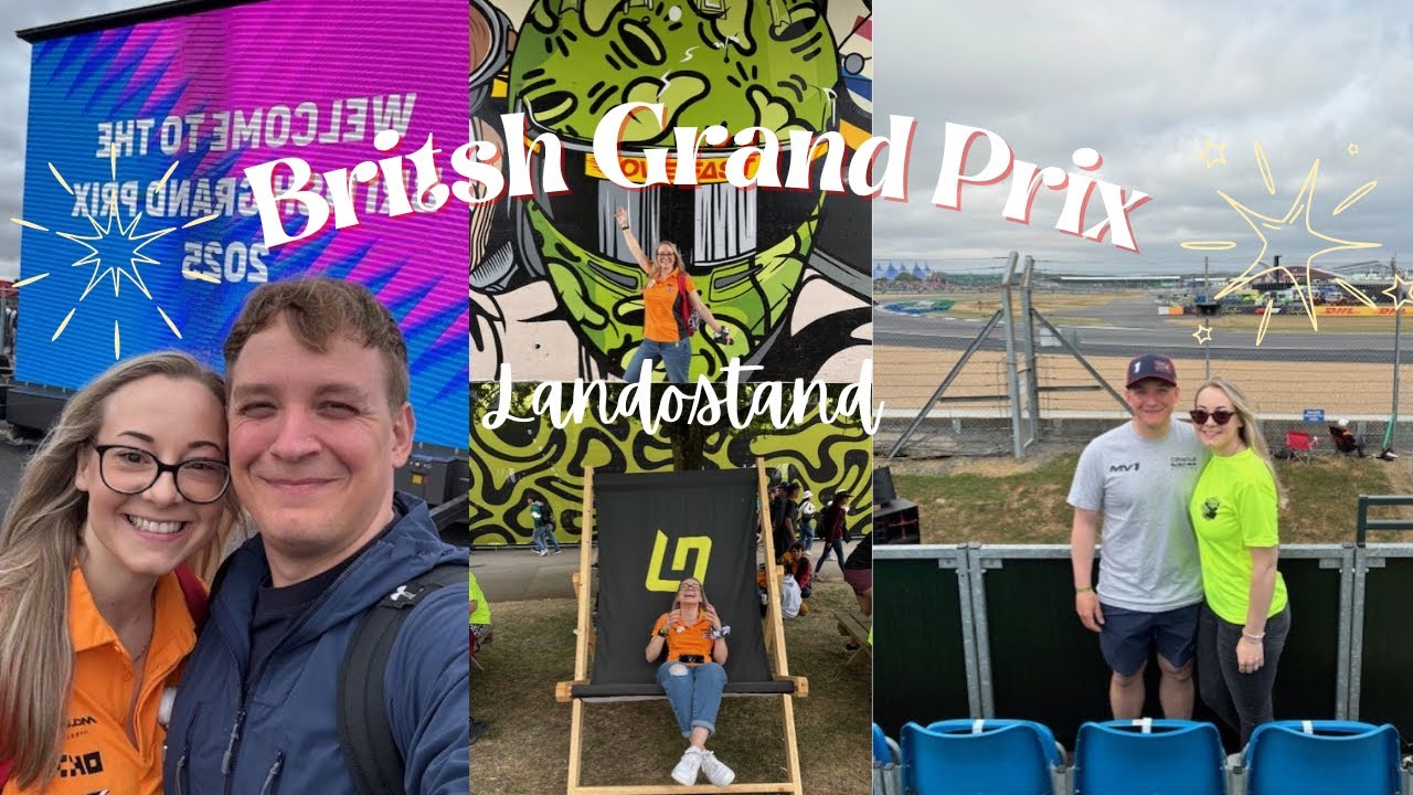 F1 British Grand Prix in the Landostand