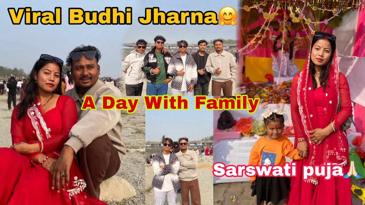 Viral Place Budhi Khola🤗|Happy sarswati puja❤️🙏🏻|Family Enjoyed 😍🫶❤️|YARASAVLOGS