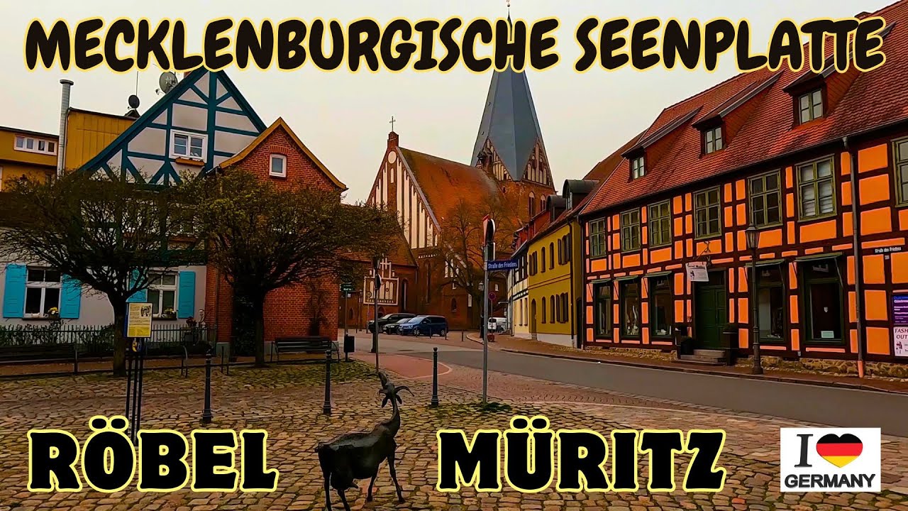 RÖBEL/MÜRITZ - die malerische Kleinstadt  direkt am größten deutschen Binnensee