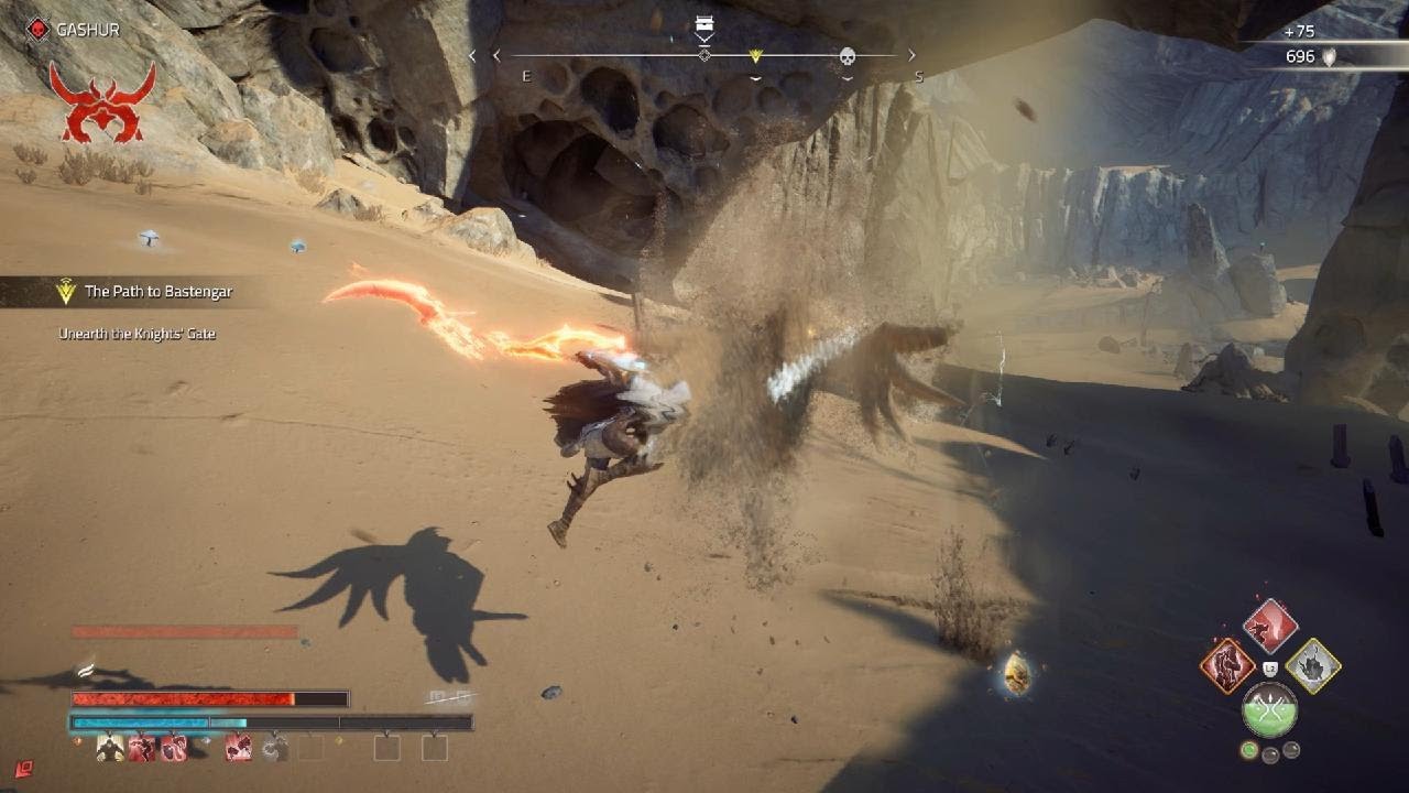 Atlas Fallen GASHUR BOSS FIGHT