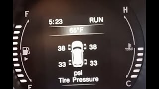 FIAT 500/500x TPMS relearn NO TOOLS REQUIRED