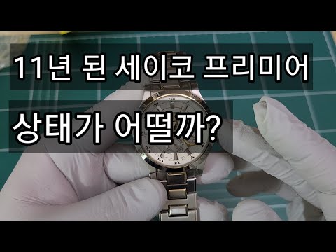 [ch뭐하지] 11년 된 세이코 오토매틱 쿼츠 시계 상태가? 세이코 프리미엄 키네틱, 세이코 프리미엄 크로노그래프. seiko premium kinetic perpetual