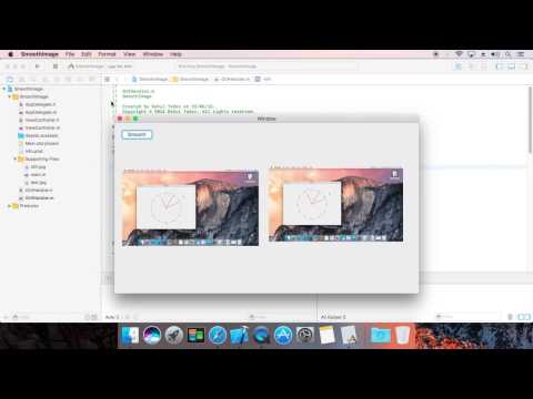 Image Sharpening filter using Objective-C