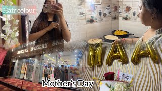 Mene karaye hair colour || Mother’s Day Celebration 🎉 ||Quikrygirl22