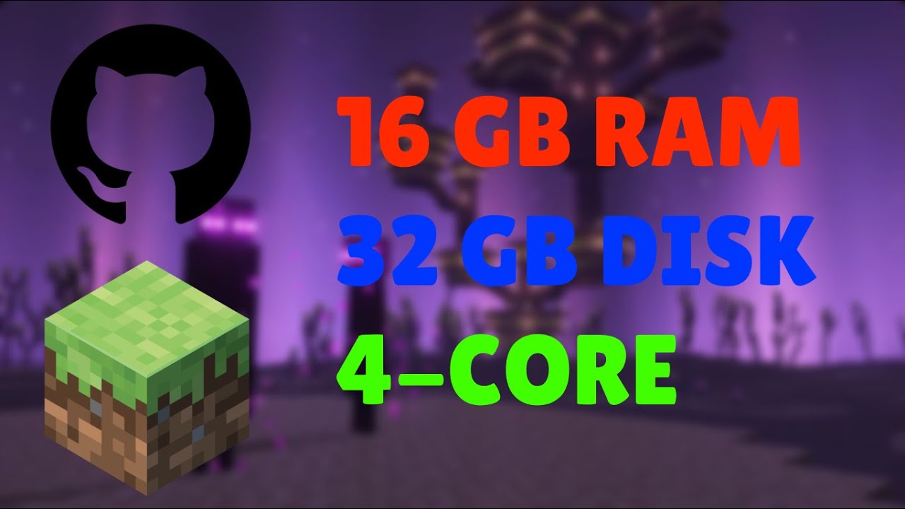 Cách tạo server (dưới 200 ping) Minecraft trên GitHub siêu mượt (miễn ...