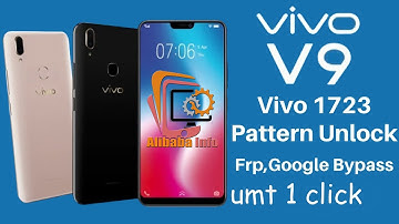 VIVO V9 1723 Pattern Lock Remove FRP 100% UMT DONGLE