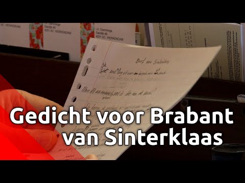 Sinterklaasgedicht Voor Brabant Door De Hofdichter Van