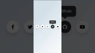 social media icons with animation and hover effect using HTML and CSS