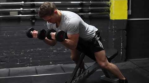 Rosca direta com rotação inclinado no banco 45