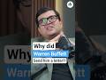 He Wrote a Book. What Warren Buffett Did Next Will Shock You! #shorts