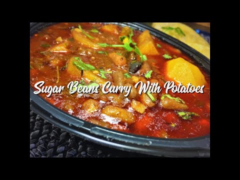 Sugar Beans Curry With Potatoes | South African Recipes | Step By Step Recipes | EatMee Recipes