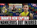 🚨 HUGE CALL AT RICHMOND! TARANTO TO LEAD TIGERS DURING NANKERVIS INJURY 🐯