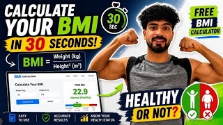 BMI calculate for FREE | healthy or not  