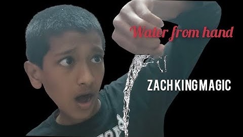 Water from hand||Zach king magic editing in kinemaster||editing part