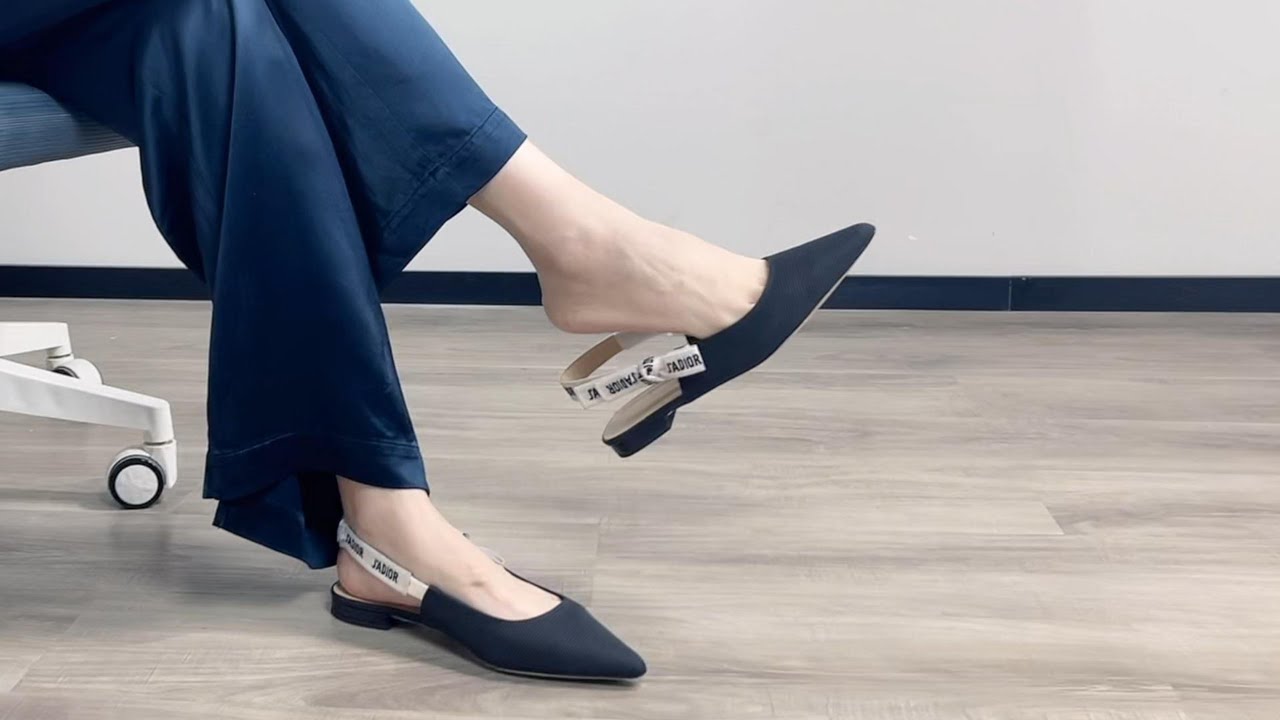 dior j'adior slingback pump try on