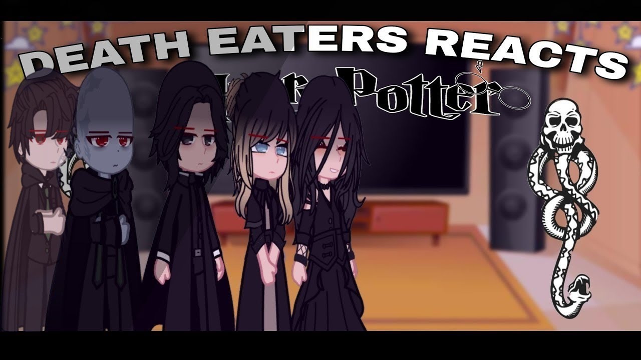 Death Eaters react to Harry Potter || [3/?] || Dark!Harry