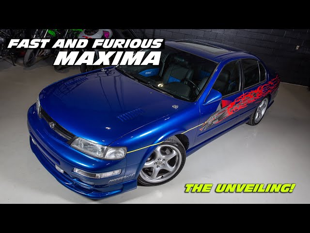 Rapide Et Furieux 1 Nissan Maxima HOT WHEELS PREMIUM.. FAST AND