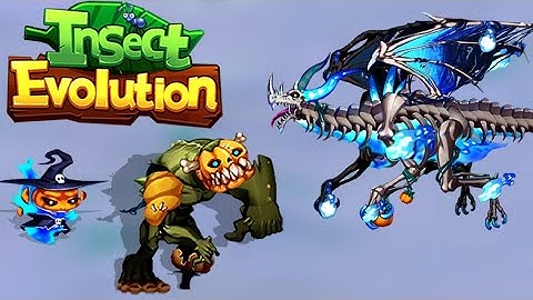 Insect Evolution Full Gameplay Android & IOS ( Part 1229 Advanced : Halloween )