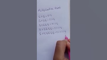Multiplication Trick 5 #shorts #math