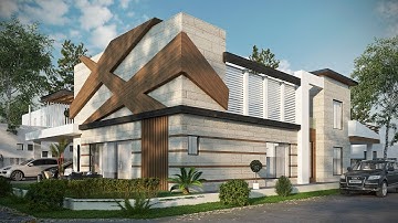 Exterior modeling in 3dsmax part-2 house basic modeling and rendering in 3dsmax