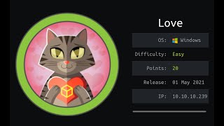 HacktheBox - Love